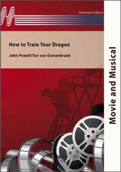 Musiknoten How to Train Your Dragon, John Powell/Ton van Grevenbroek