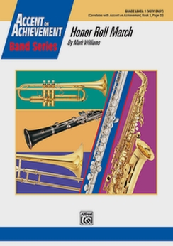 Musiknoten Honor Roll March, Mark Williams