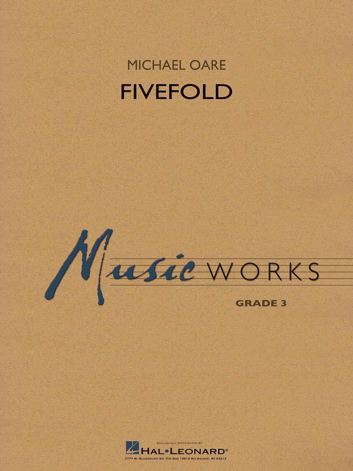 Musiknoten Fivefold, Michael Oare