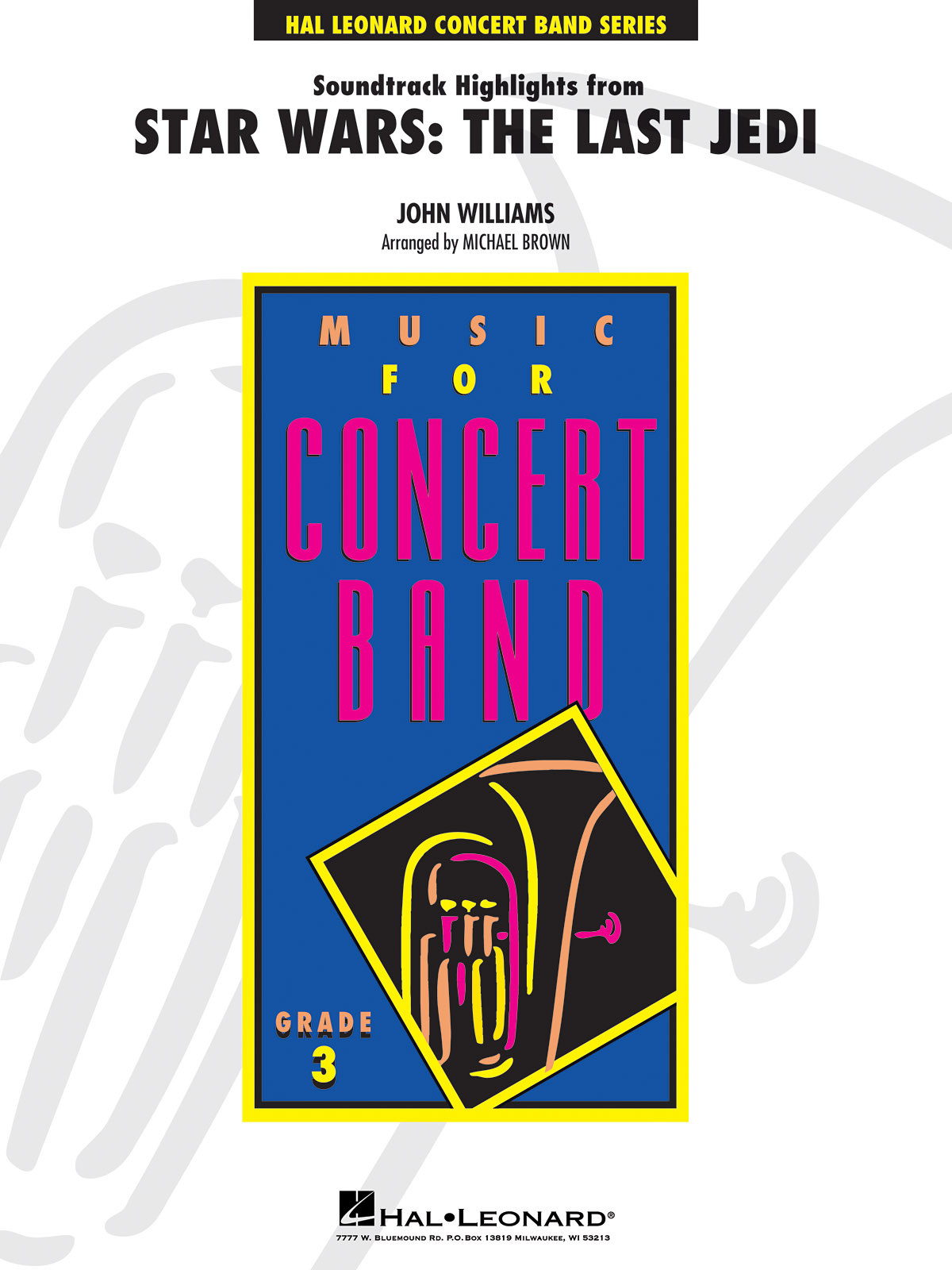 Musiknoten Soundtrack Highlights from Star Wars:The Last Jedi, John Williams/Michael Brown