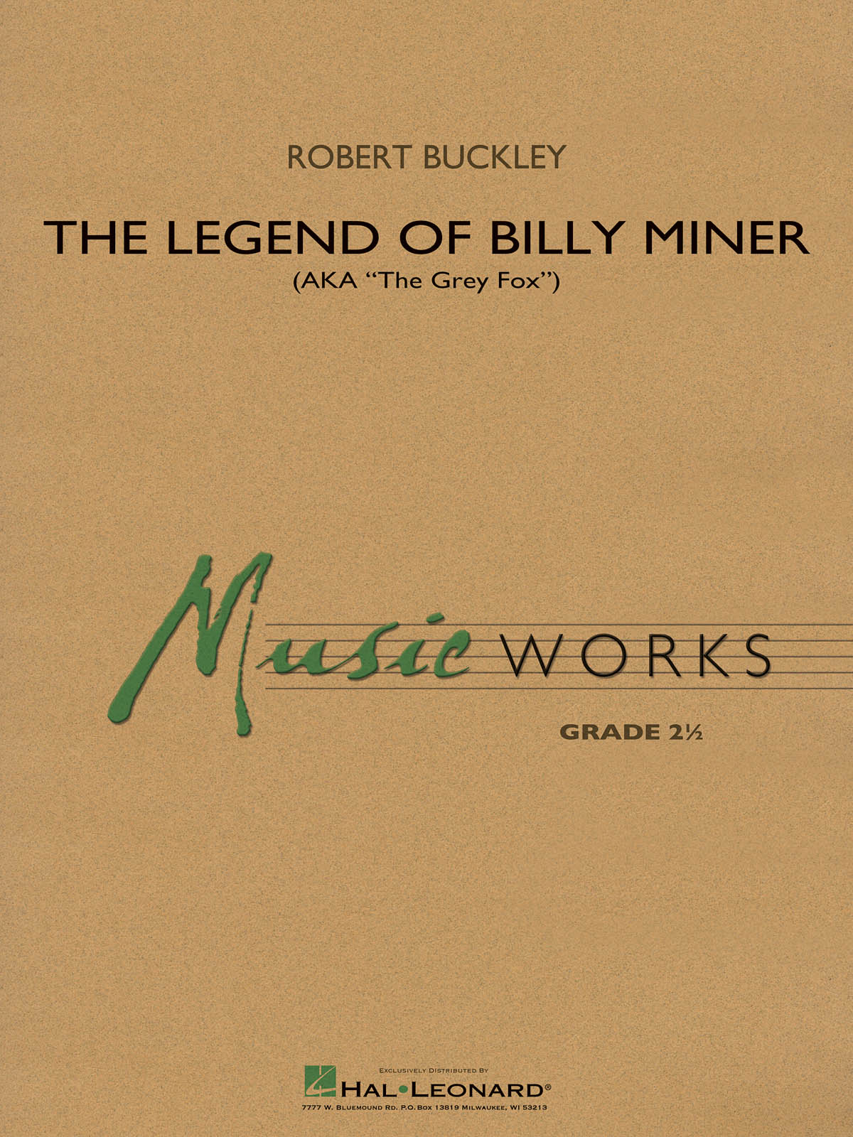 Musiknoten The Legend of Billy Miner, Robert Buckley