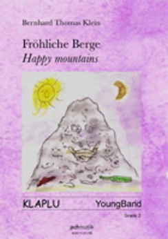 Musiknoten Fröhliche Berge, Bernhard Klein