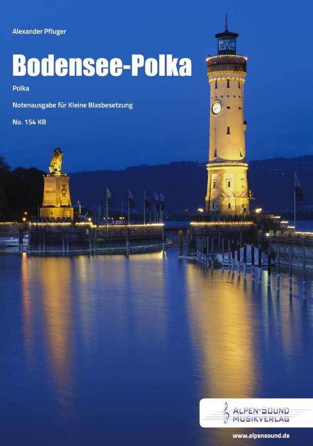 Musiknoten Bodensee-Polka - Kleine Blasbesetzung, Alexander Pfluger