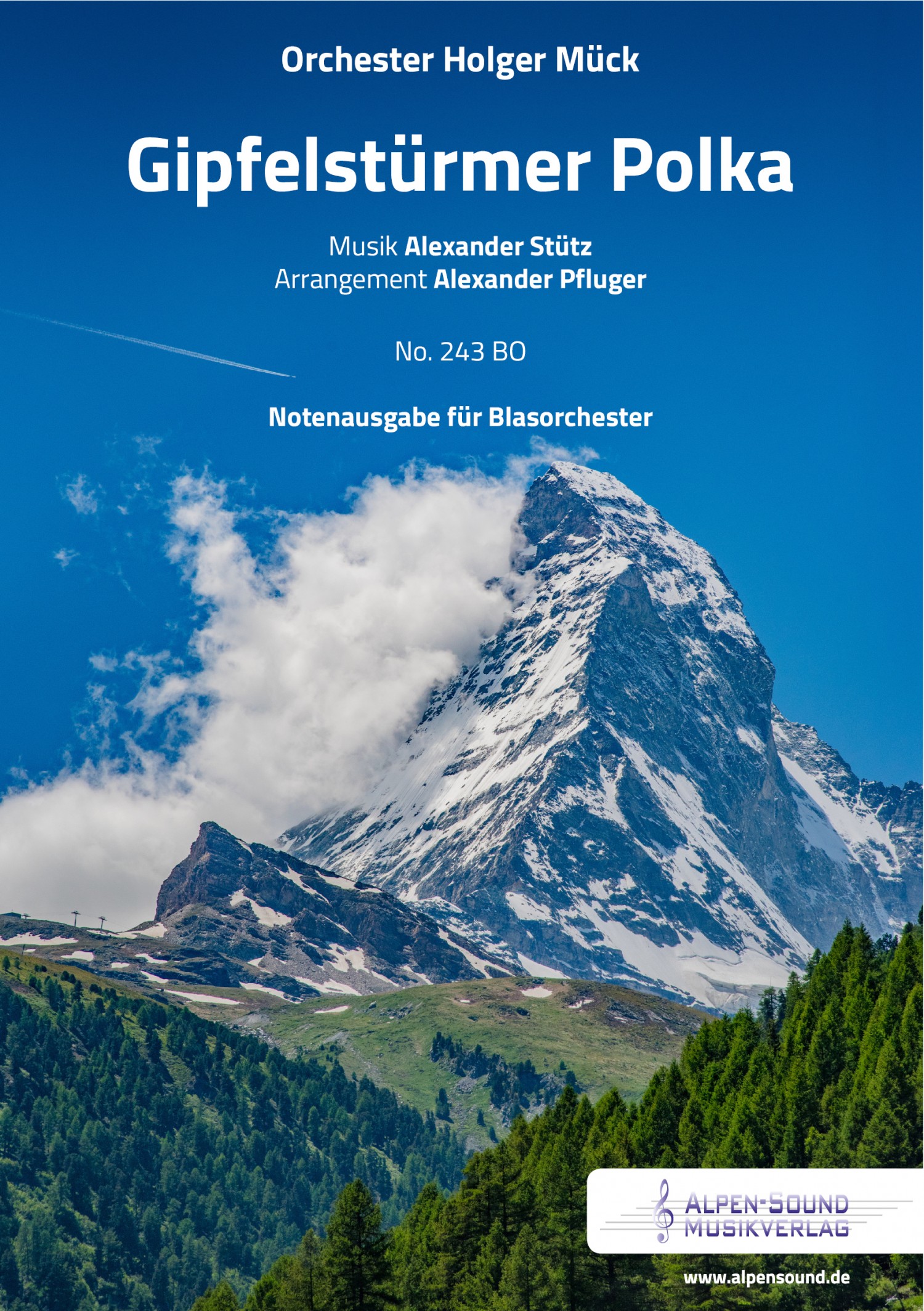 Musiknoten Gipfelstürmer Polka, Alexander Stuetz/Alexander Pfluger