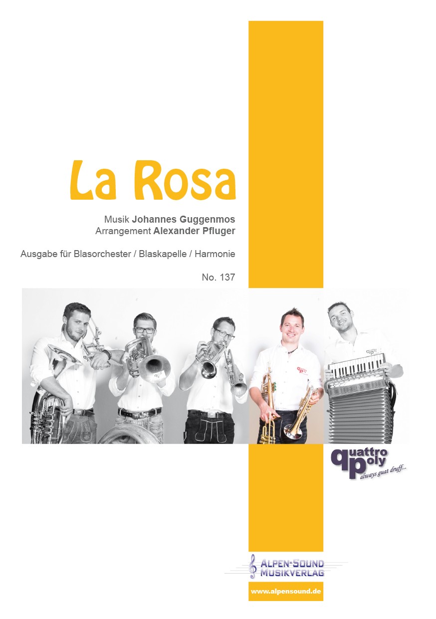 Musiknoten La Rosa, Johannes Guggenmos/Alexander Pfluger