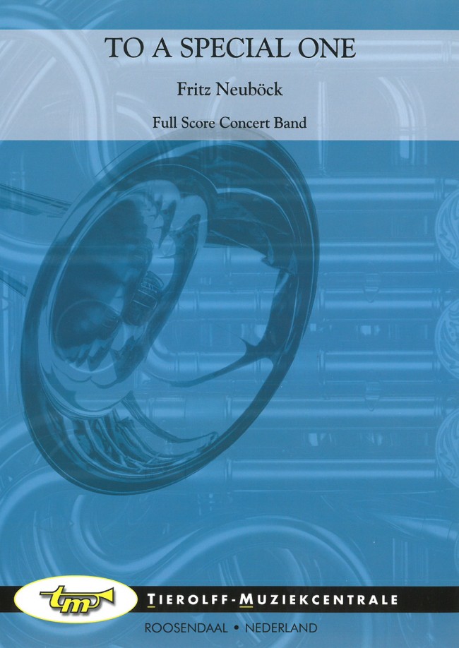 Musiknoten To A Special One, Fritz Neuböck
