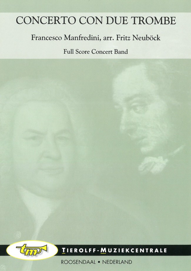 Musiknoten Concerto Con Due Trombe, Francesco Manfredini/Fritz Neuböck