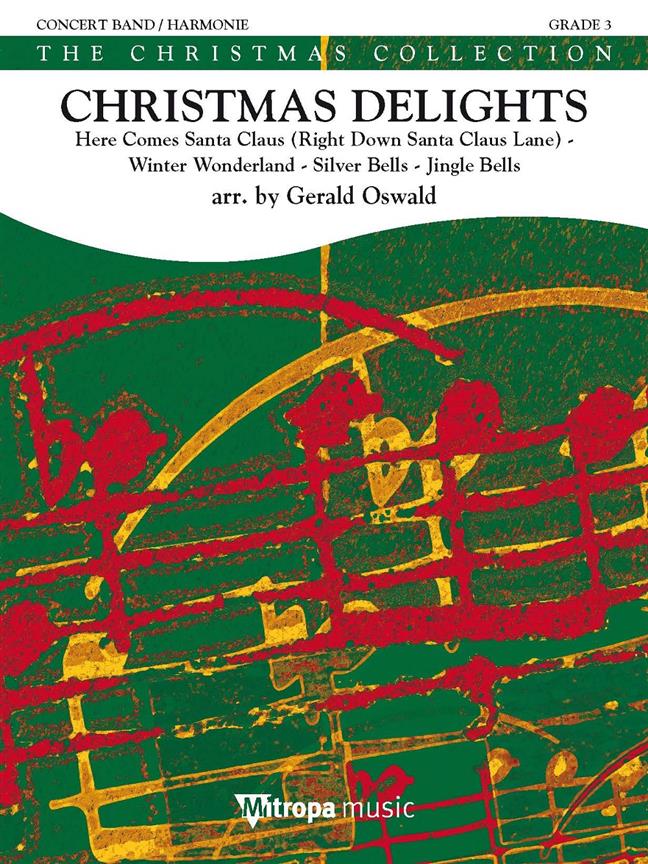 Musiknoten Christmas Delights, Gerald Oswald