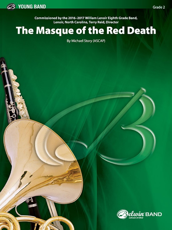 Musiknoten The Masque of Red Death, Michael Story