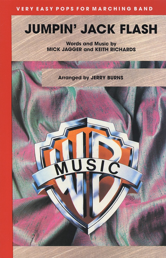 Musiknoten Jumpin' Jack Flash, Mick Jagger and Keith Richards/Jerry Burns