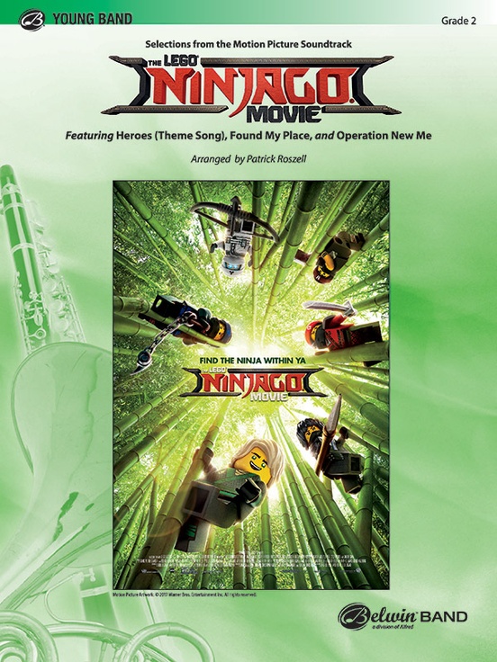 Musiknoten The Lego® Ninjago® Movie™: Selections from the Motion Picture Soundtrack, Various/Patrick Roszell