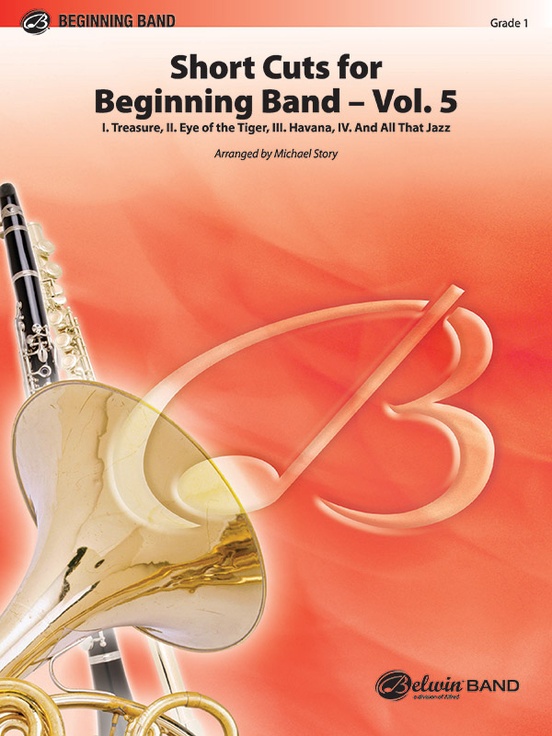 Musiknoten Short Cuts for Beginning Band -- Vol. 5, Various/Michael Story