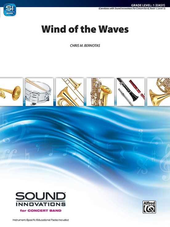 Musiknoten Wind of the Waves, Chris M. Bernotas