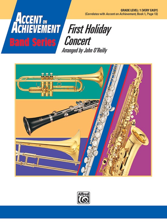 Musiknoten First Holiday Concert, Traditional/John O'Reilly