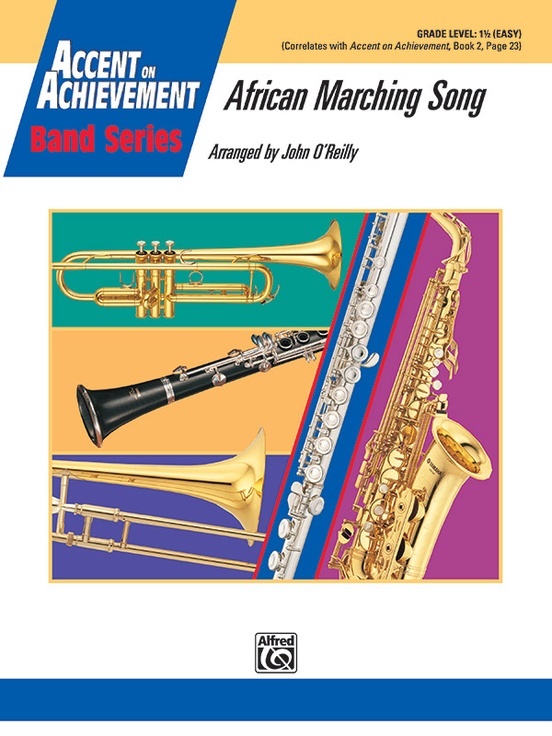 Musiknoten African Marching Song, Traditional/John O'Reilly