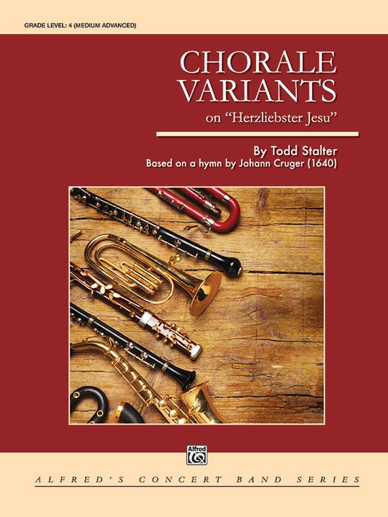Musiknoten Chorale Variants, Johann Cruger/Todd Stalter