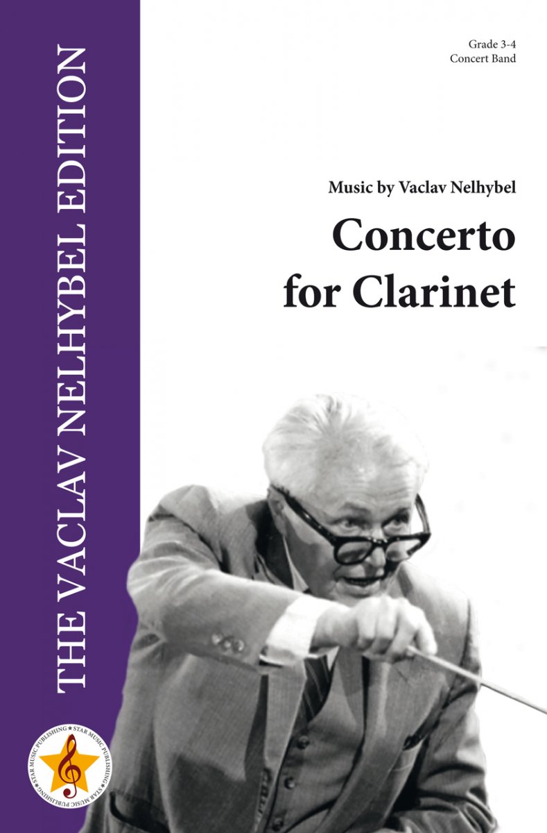 Musiknoten Concerto for Clarinet, Vaclav Nelhybel