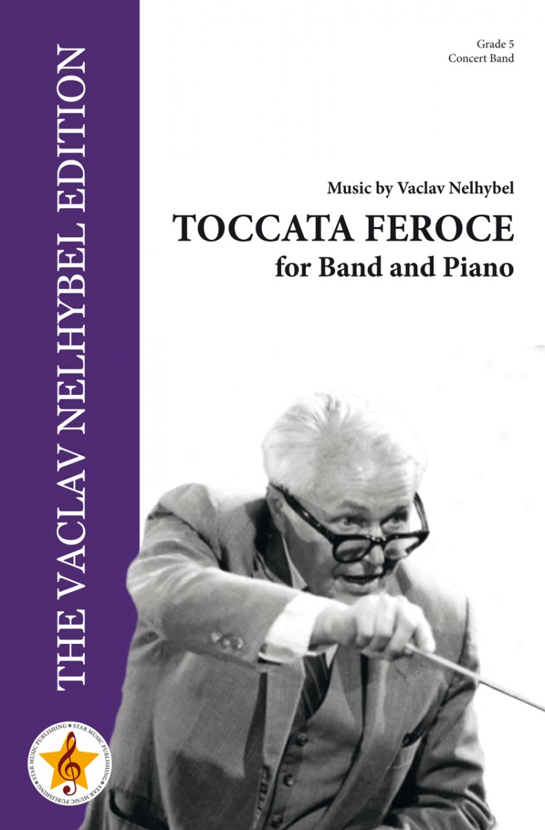 Musiknoten Toccata Feroce, Vaclav Nelhybel