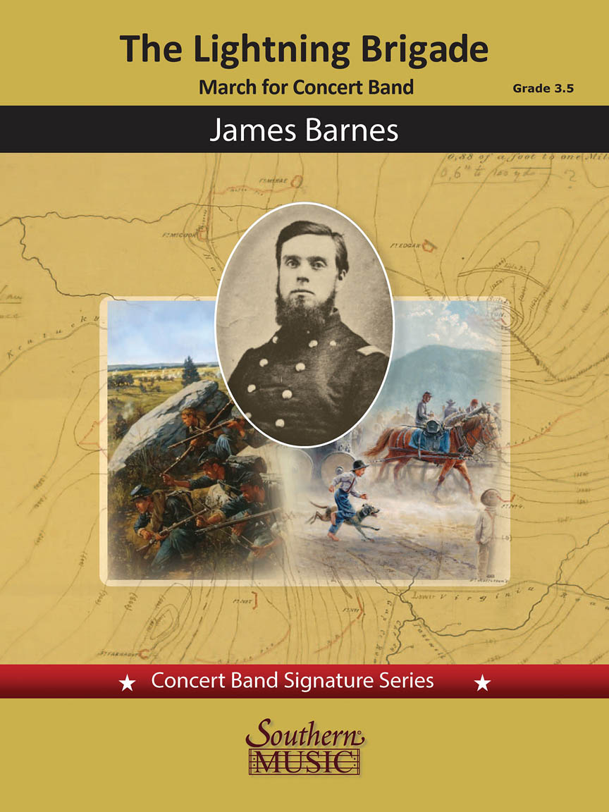 Musiknoten The Lightning Brigade, James Barnes
