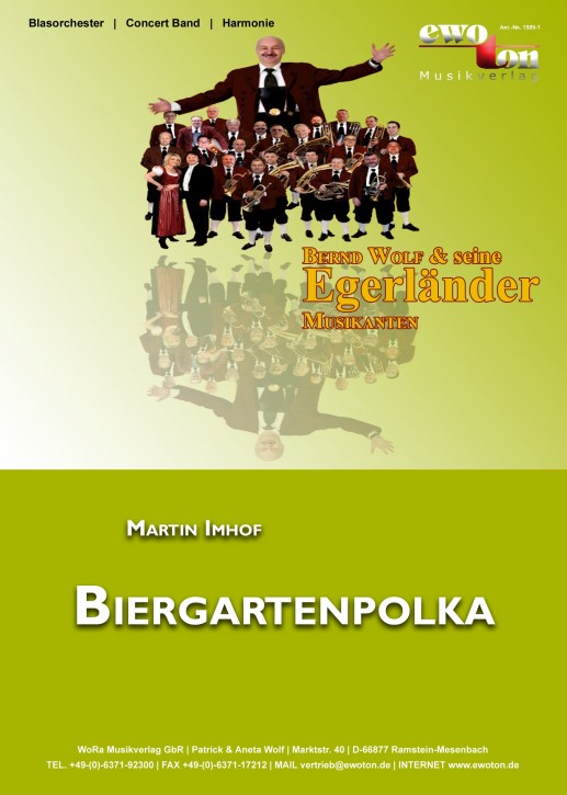 Musiknoten Biergarten-Polka, Martin Imhof/Guido Henn
