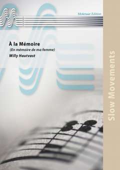 Musiknoten À la Mémoire, Willy Hautvast