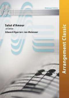 Musiknoten Salut d'Amour Opus 12, Edward Elgar/Jan Molenaar