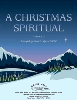 Musiknoten A Christmas Spiritual, David A. Myers