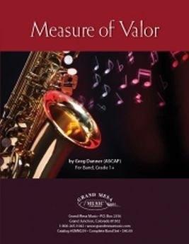 Musiknoten Measure of Valor, Gregory Danner