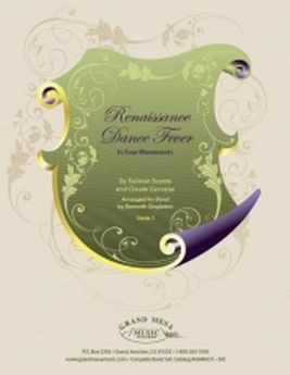 Musiknoten Renaissance Dance Fever, Tielman Susato, Claude Gervaise/Kenneth Singleton