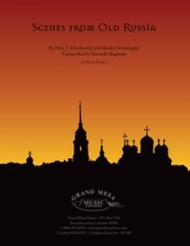 Musiknoten Scenes from Old Russia, Pjotr Iljitsch Tschaikowski, Modest Mussorgsky/Kenneth Singleton