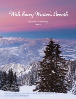 Musiknoten With Every Winter's Breath, Randall D. Standridge