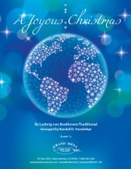 Musiknoten A Joyous Christmas, Ludwig van Beethoven/Randall D. Standridge