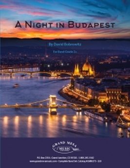 Musiknoten A Night in Budapest, David Bobrowitz
