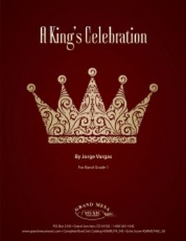 Musiknoten A King's Celebration, Jorge Vargas