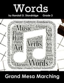 Musiknoten Words 1 - Intro, Randall D. Standridge