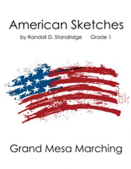 Musiknoten American Sketches, Randall D. Standridge