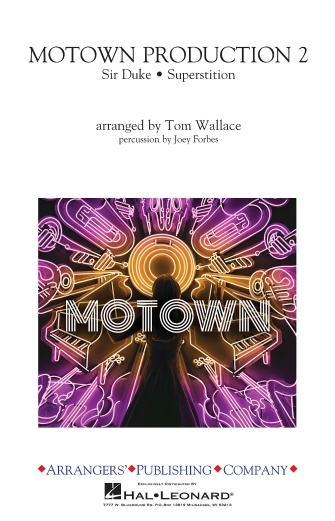 Musiknoten Motown Production 2, Tom Wallace - Marching Band