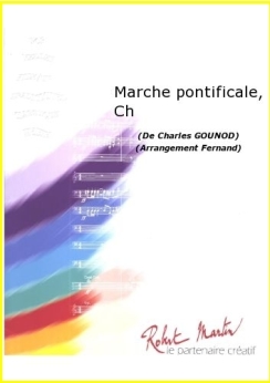 Musiknoten Marche pontificale, Gounod/Fernand