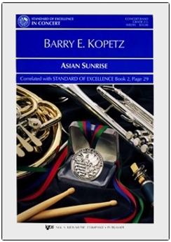 Musiknoten Asian Sunrise, Barry Kopetz Musiknoten Asian Sunrise, Barry Kopetz
