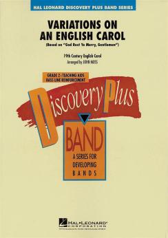 Musiknoten Variations on an English Carol, John Moss