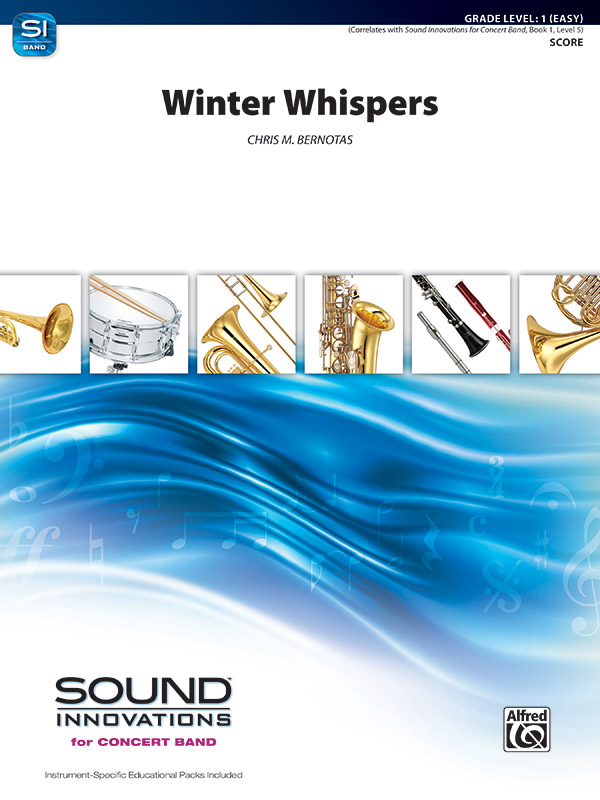Musiknoten Winter Whispers, Chris M. Bernotas