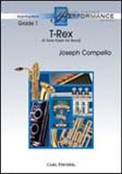 Musiknoten T-Rex (A Tone Poem for Band), Joseph Compello