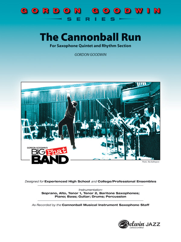 Musiknoten The Cannonball Run, Gordon Goodwin