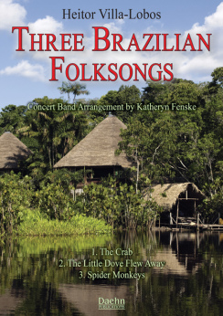 Musiknoten Three Brazilian Folksongs, Villa-Lobos/Fenske 