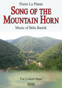 Musiknoten Song of the Mountain Horn: , Béla Bartók /Pierre La Plante 
