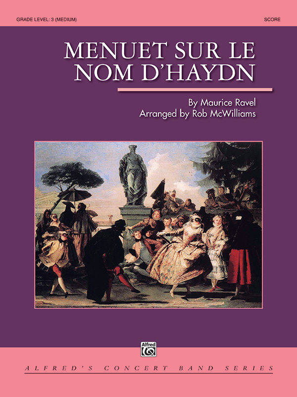 Musiknoten Menuet sur le nom d'Haydn, Maurice Ravel /Rob McWilliams