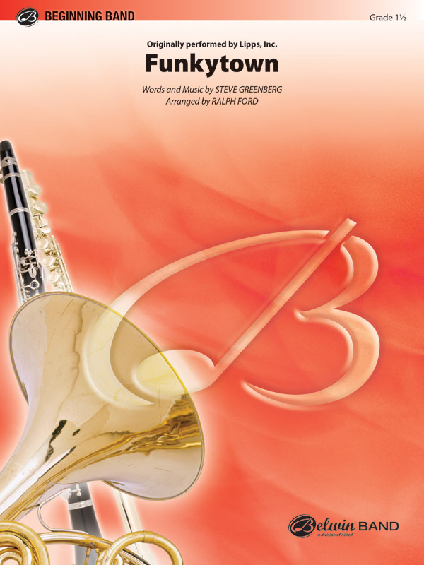 Musiknoten Funkytown, Steve Greenberg/Ralph Ford