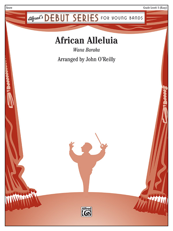 Musiknoten African Alleluia, John O'Reilly