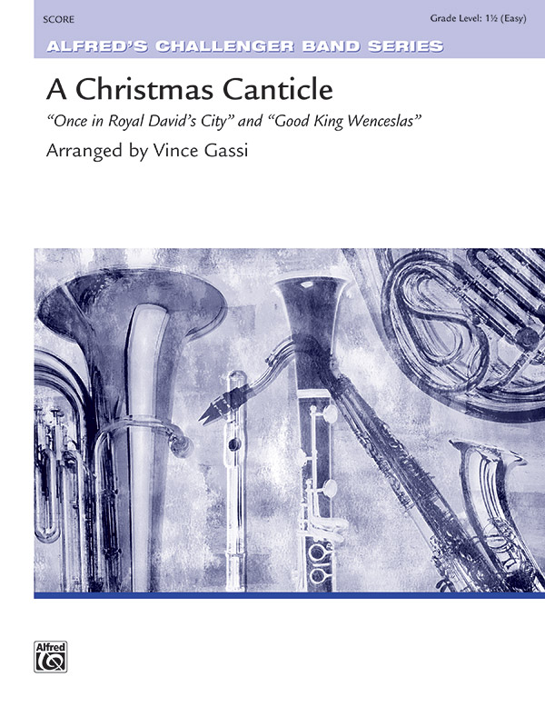 Musiknoten A Christmas Canticle, Vince Gassi