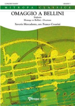 Musiknoten Omaggio a Bellini, Franco Cesarini